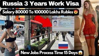 RussiaWork Permit Visa 2024,Russia Work Visa Apply Online,Russia Work Visa Update 2024,Russia Jobs