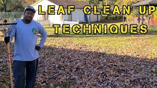 The BEST Leaf Clean-up Techniques