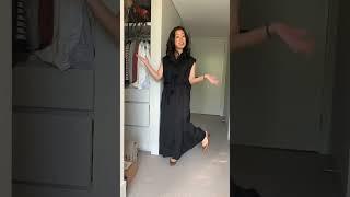 how a midi trench looks on a petite #shortgirlproblems #shorts