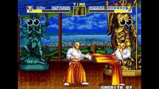 #1 Fatal Fury 1 Boss Hack (1/8): Geese Howard playthrough.