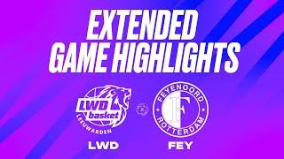 LWD Basket vs. Zeeuw & Zeeuw Feyenoord Basketball Extended Game Highlights