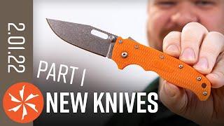 New Knives for the Week of February 1st, 2022 (some of them) Just In at KnifeCenter.com