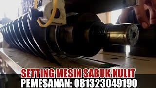 Setting mesin pemotong sabuk kulit begini prosesnya agar sesuai ukuran | @CVRAJAKULIT