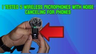 5 Wireless Lavalier Microphones for Android & iPhone under $30