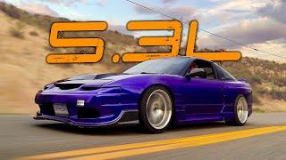 Power-Shifting an LS-Powered Nissan 240sx!