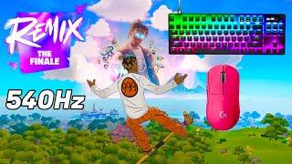 SteelSeries Apex Pro Mini ASMR  Solo Gameplay  Satisfying Keyboard Fortnite 360 FPS 4K