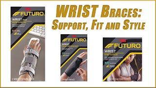 WRIST BRACES | How to Choose the Best Brace for You | Instructions for Fit, Wear and Care