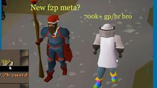 This is the best free-to-play moneymaking method (beats top f2p moneymaker on wiki) #osrs