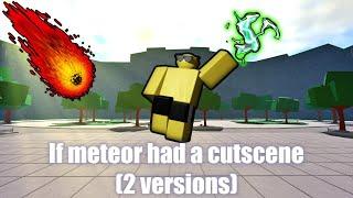 If Meteor had a cutscene in TSBG (2 Versions)