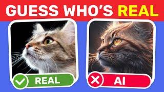 Real Animal or AI Generated? Test your Observation Skill