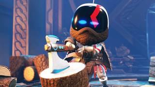 Astro Bot PS5 - Kratos God of War Level (4K) Bot of War