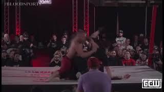 NINJA MACK BEATS YOYA AT GCW Josh Barnett's Bloodsport 8