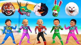 UPIN IPIN BERMAIN MACANAN,BARONGAN NAGA DAN BARONGAN KELINCI