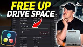 Davinci Resolve Free up drive space- Delete project backups, Render cache, Proxies & optimised media