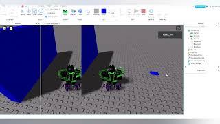 как создать стену через которую можно проходить по карточке в Roblox studio