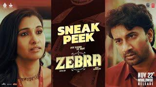 ZEBRA - Sneak Peek | Satya Dev | Daali Dhananjaya | Satya Raj | Ravi Basrur | Manastars