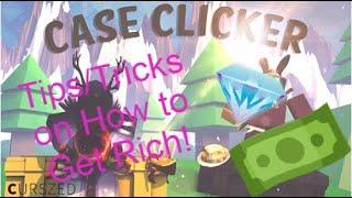 Case Clicker: How To Get Rich (No Robux/ No Gamepass Method)