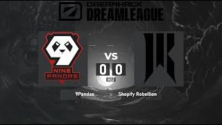 9Pandas vs. Shopify Rebellion - DreamLeague Season 20 | BO2 Group Stage 1 @4liver #dreamleague