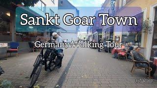 Sankt Goar town, Germany Walking Tour