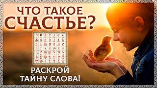 Что такое счастье? Великая тайна слова! Как стать счастливым? ОСОЗНАНКА