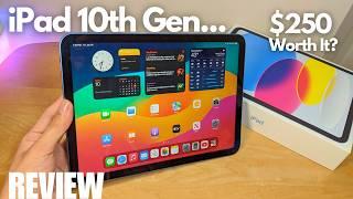 REVIEW: Apple iPad 10th Gen in 2025 - We NEED to talk about this...Now Best Budget Tablet?