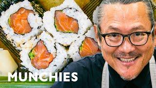 How To Make Sushi with Iron Chef Morimoto