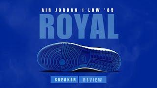 Air Jordan 1 Low 85 ROYAL 2025 Review + Price