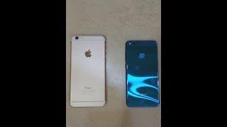 Iphone 6 plus vs Huawei P10 lite - Speed Test!