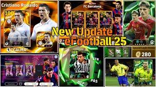 Big News !! New Messi Neymar and Suarez Epic, Ronaldo premium Pack, FIFA Contract eFootball 2025