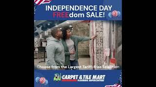 4th of July Flooring Sale at Carpet & Tile Mart #arearugs #rugs #sale #homedecor #homeimprovement