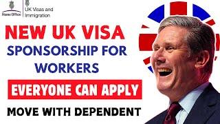 GOOD NEWS: UK Launches New Work Visa Sponsorship For Foreigners