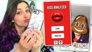 My Phone Can Judge How Good I Kiss?! | WEIRD APPS