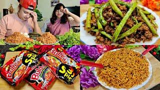 Buaid Samyang Noodles 3X Mynta Ka Sngi || Peit Wut Kloi 