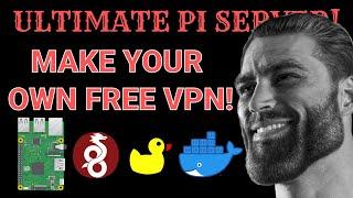 Your Own FREE VPN with Raspberry PI, Wireguard, Docker Compose and DuckDNS using Port Forwarding.