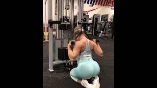 Female Gym Fitness Motivation  Sexy fitness girls leggings workout