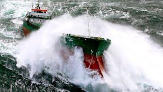 Destructive 12 point storm for cargo ships.