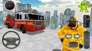 Fire Engine Simulator #3 | Best Android Gameplay | By SkisoSoft