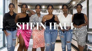 HUGE $300 SHEIN TRY ON HAUL | 13 ITEMS | PLUS SIZE TALL GIRL FRIENDLY SUMMER MUST HAVES | SIZE 12 XL