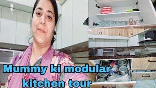 kitchen tour ||| mayeke ke ghar ka kaam complete ||  rip Jerry @THEROTT