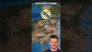 DAVID BECKHAM’S CAREER 󠁧󠁢󠁥󠁮󠁧󠁿   #madridistamania #ManUtd #realmadrid