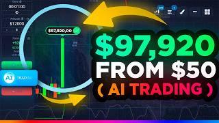 $50 TO $97,960 WITH AI TRADING BOT ON POCKET OPTION | POCKET OPTION BOT | BINARY OPTION STRATEGY