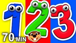 "Numbers 123 Songs" Collection Vol. 2 | Toddlers Learn Counting, Teach Numbers by Busy Beavers