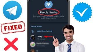 Fixed Telegram People Nearby Not Showing | Telegram People Nearby Option Not Showing.?