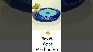 Bevel Gear MechanismSolidWorks Animation #3ddesign #shorts #solidworks @cadtutor87