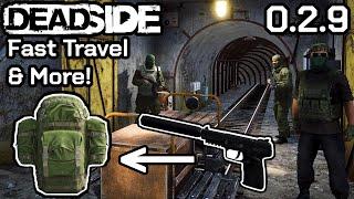 Deadside "Fast Travel Update" - 0.2.9 Insider Preview - Modded Weapon Storage, New Animations & More