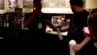 Ryan gets blasted with cream
