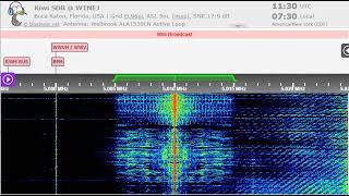 12 09 2022 WRMI 14 relay Radio Prague in Spanish to Caribbean 1130 on 5010 Okeechobee
