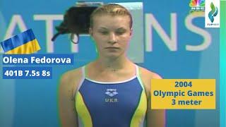 2004 Olena Fedorova - Team Ukraine - 301B - 8s - 3 Meter Springboard Diving - Olympic Games