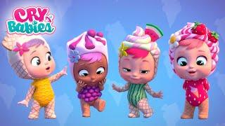 We Dressed Up as Ice Cream  CRY BABIES Magic Tears | Cartoons and Animation for Kids