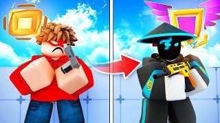 Fighting YOUTUBERS from EVERY RANK in Roblox Rivals..